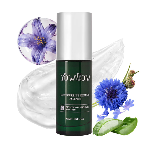 Yowllow Hydrating Facial Serums,Anti Aging Formula with Natural Ingredients,Reducing Wrinkles,Brightening Lifting & Glowing Skin,Lightweight Face Booster Reparing Essence for Daily Skin Care