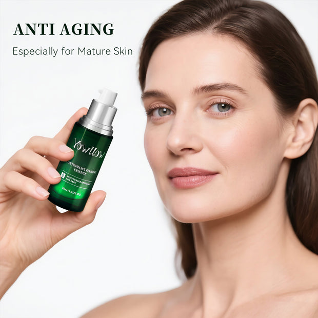 Yowllow Hydrating Facial Serums,Anti Aging Formula with Natural Ingredients,Reducing Wrinkles,Brightening Lifting & Glowing Skin,Lightweight Face Booster Reparing Essence for Daily Skin Care