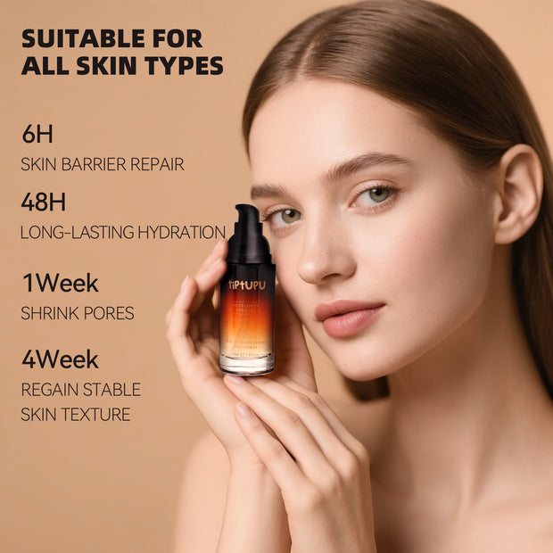 Tiptupu Night Repair Facial Treatment Essence,Antioxidant for face,Ultra Hydrating Serum,1.41 Fl.oz | Soothes & Plump Skin,Improve Appearance of Fine Lines & Radiance