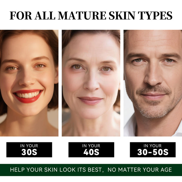 Yowllow Anti-Aging Skin Moisturizer,Hydrating & Firming Facial Cream to Help Face Neck Lifting,Tightening and Reducing Wrinkle,Light Repair Cream for Women Men