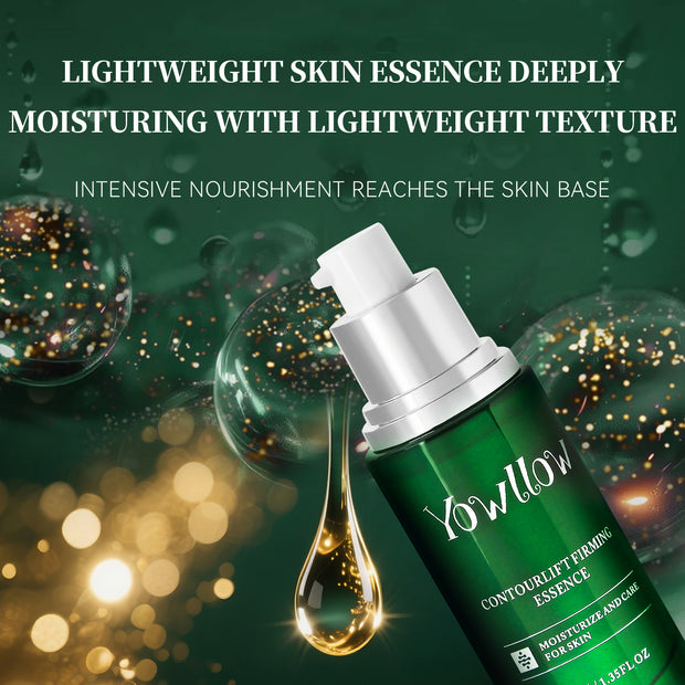 Yowllow Hydrating Facial Serums,Anti Aging Formula with Natural Ingredients,Reducing Wrinkles,Brightening Lifting & Glowing Skin,Lightweight Face Booster Reparing Essence for Daily Skin Care