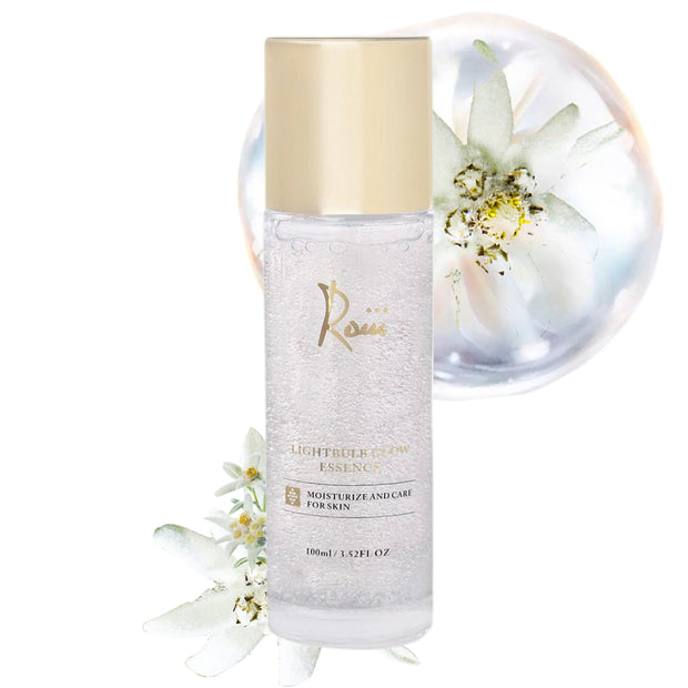 Roiii Light Bulb Glow Essence Serum - Vitamin C + Niacinamide + Hyaluronic Acid - Brightening Face Essence for Glowing Skin - Reduce Dark Spots & Even Skin Tone