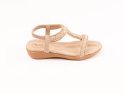 Roiii Summer hot sell fashion comfortable flat sandals shoes