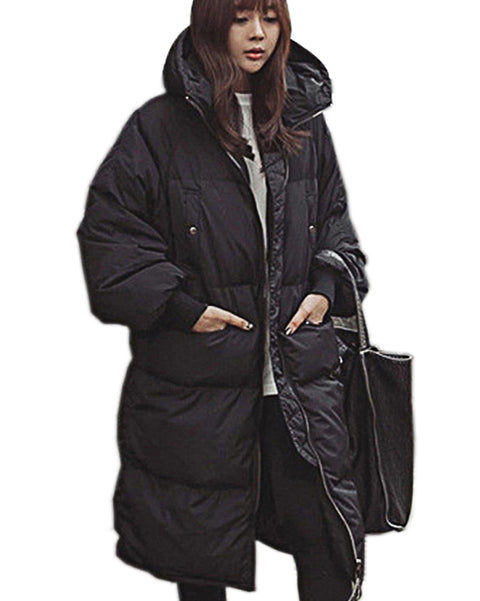 New Women Down Coat long hooded Jacket Hot Sale