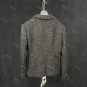 Roiii Women's Long Sleeve Tweed Blazer Y221153