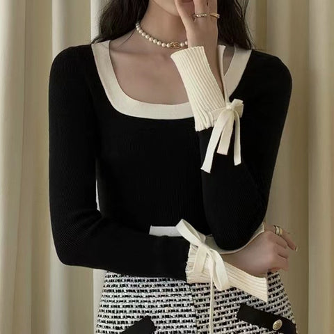 Roiii Womens Winter Long Sleeve Sweater Knit Tops M3016