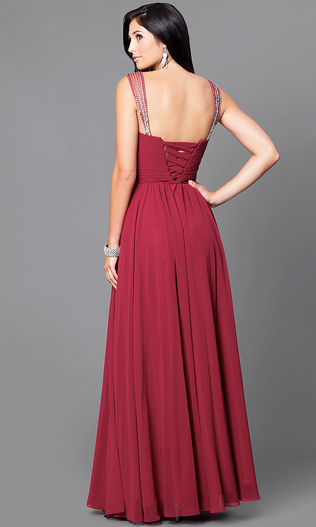 Elegant Formal  Sleeveless Dress