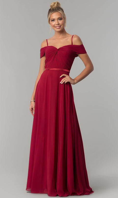 Roiii Strapless Strap One-word Collar Wine Red Cocktail Evening Party Prom Dress