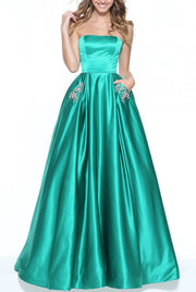 Roiii fashion beautiful sleeveless dresses floor-length dressed party dresses emerald